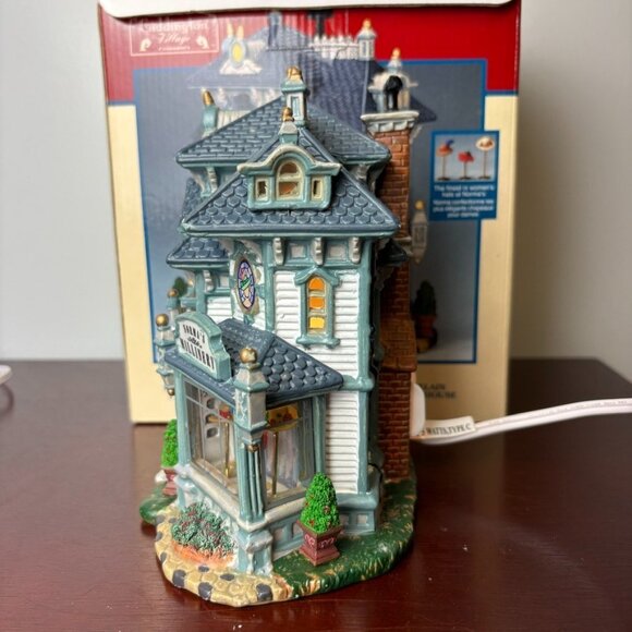 LEMAX Norma's Millinery Rare Caddington Christmas Village Collection #45049 Dept - Picture 8 of 16